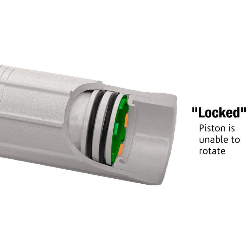 NDS NDS 118-25 Pro-Span PVC Expansion Repair Coupling, For Broken or Cracked In-Ground PVC Pipes, 2-1/2-Inch IPS Slip X Spigot, White  - Image 5