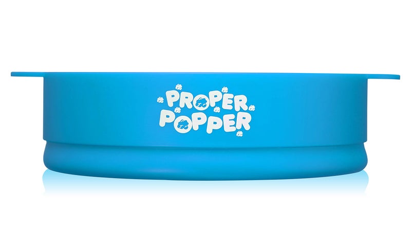 PROPER POPPER The Original Proper Popper Microwave Popcorn Popper, Silicone Popcorn Maker, Collapsible Bowl BPA Free & Dishwasher Safe - (Turquoise) - Image 4