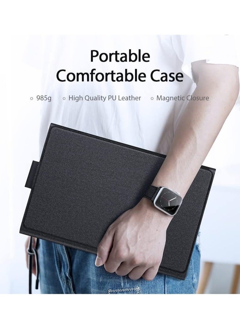 Generic - Keyboard Case Compatible with Galaxy Tab S10 Ultra/S9 Ultra/S8 Ultra 14.6 inch 2023, Wireless Smart Trackpad Detachable  Keyboard with Protective Cover - Image 1