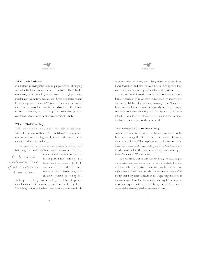 Leaping Hare Press Mindfulness in Bird Watching: Meditations on Nature & Freedom - Image 3