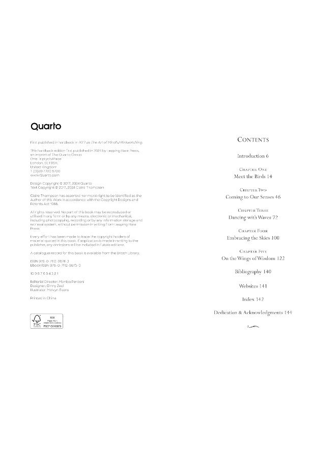 Leaping Hare Press Mindfulness in Bird Watching: Meditations on Nature & Freedom - Image 2
