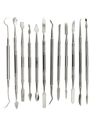 Wax Carvers Set Double Ended Dental Wax Modeling Sculpting Tools Dental Picks Polymer Pottery Clay Carving Tool Stainless Steel 12 Pieces - pzsku/Z710404A87634F6663C8AZ/45/_/1720073031/e20e96c8-df01-4879-8543-c7a281a2492e