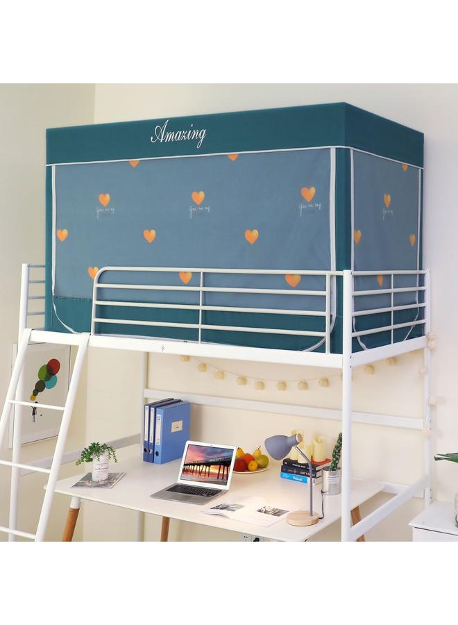 73Hours Factory Direct Anti-mosquito Shading Dual-purpose Single Student Dormitory Bed Bed Bed Curtain Fully Enclosed Mosquito Net - Image 2