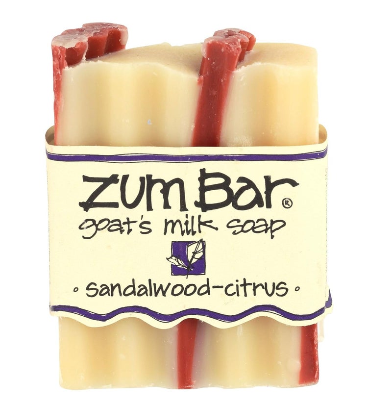 Zum Bar®, Goat's Milk Bar Soap, Sandalwood-Citrus, 3 oz - Image 1