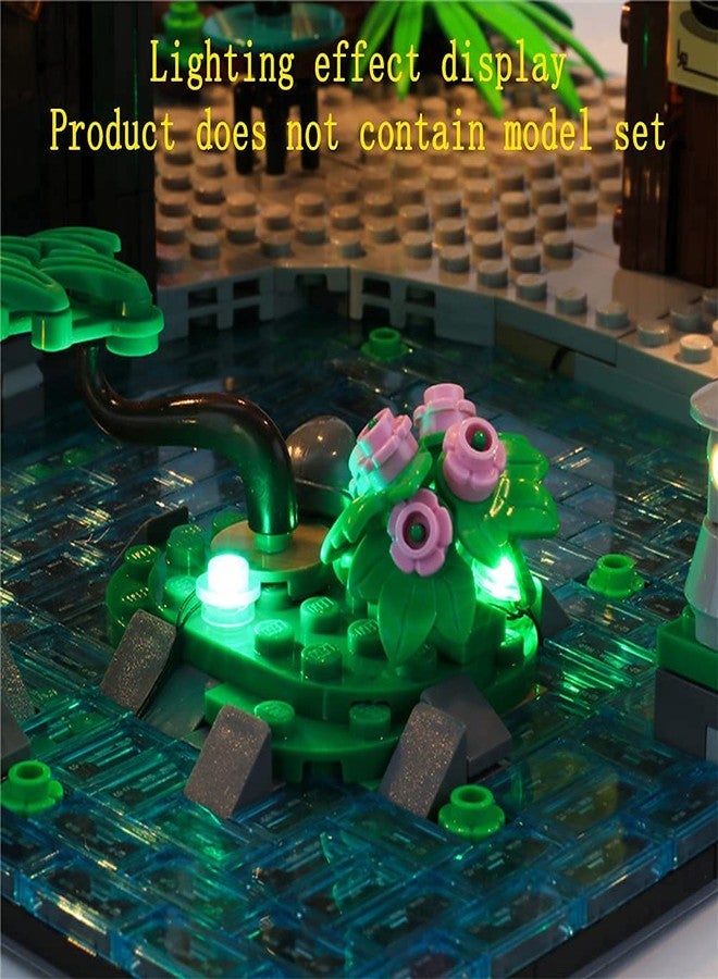 GEAMENT Bricks Light Set for NINJAGO City Gardens Building Blocks Model Compatible with Lego 71741 (Model Set Not Included) - Image 5