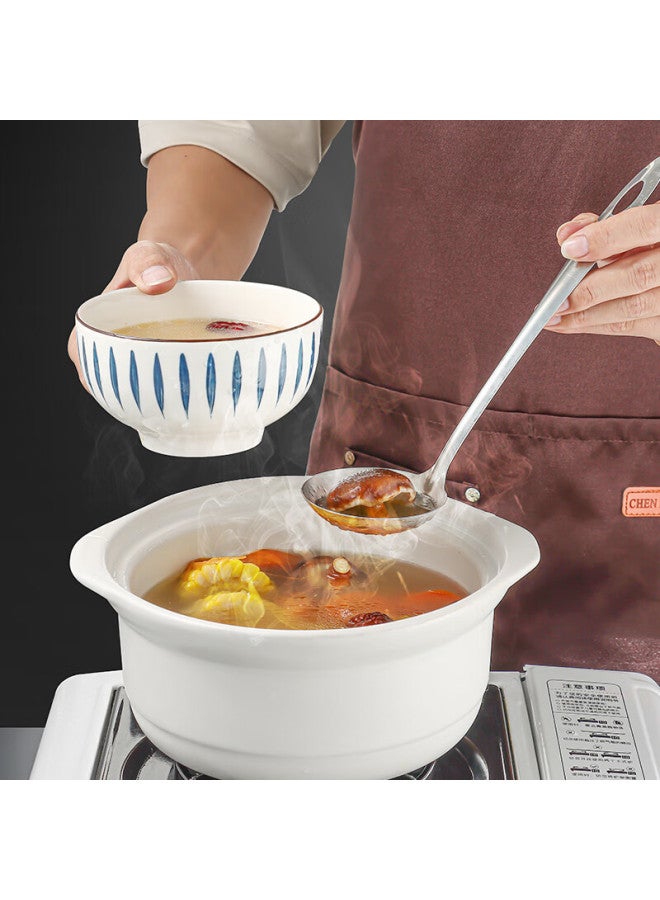 Bj Stainless Steel Fine Mesh Strainer For Soy Milk, Juice, And Milk Filtration, Ultra-fine Mesh Scoop With Hook For Whipping Cream - Image 2