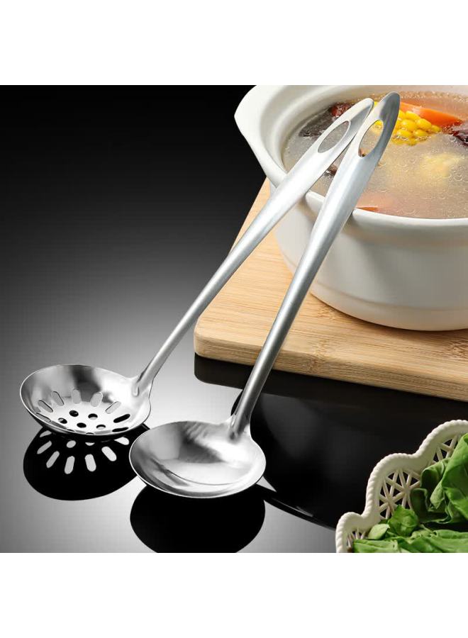 Bj Stainless Steel Fine Mesh Strainer For Soy Milk, Juice, And Milk Filtration, Ultra-fine Mesh Scoop With Hook For Whipping Cream - Image 5