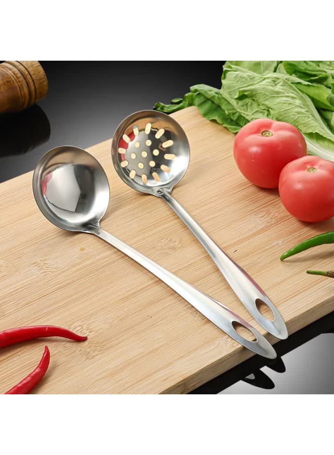 Bj Stainless Steel Fine Mesh Strainer For Soy Milk, Juice, And Milk Filtration, Ultra-fine Mesh Scoop With Hook For Whipping Cream - Image 4