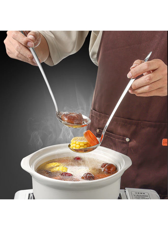 Bj Stainless Steel Fine Mesh Strainer For Soy Milk, Juice, And Milk Filtration, Ultra-fine Mesh Scoop With Hook For Whipping Cream - Image 1