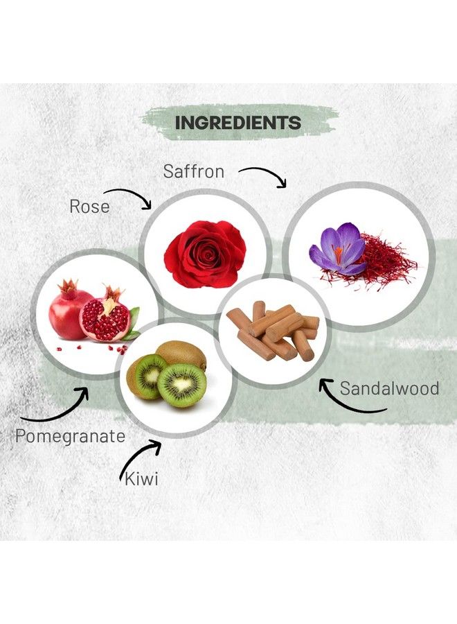 LUSTER Cosmetics Pomegranate Blush Body Wash; Made With Organic Ingredients ; For Brighter & Glowing Skin ; Paraben & Sulfate Free 300Ml - Image 5