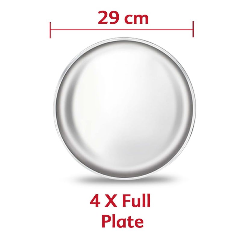 Judge by Prestige Classic Stainless Steel Dinner Set, Set of 24 Pieces - Image 2