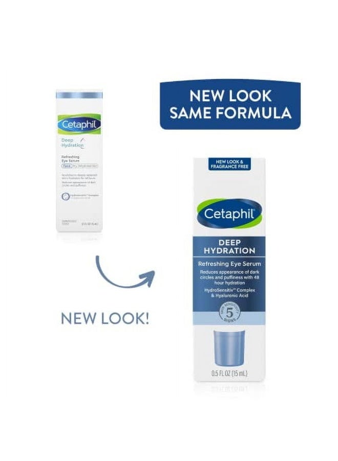 Cetaphil Deep Hydration, Refreshing Eye Serum, Packaging May Vary White 15ml - Image 2