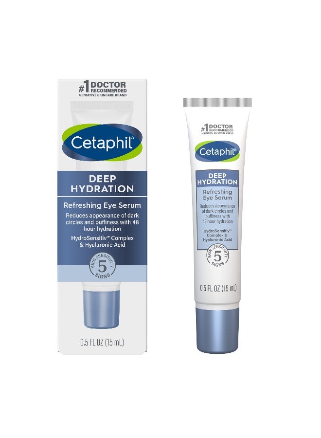 Cetaphil Deep Hydration, Refreshing Eye Serum, Packaging May Vary White 15ml - Image 1