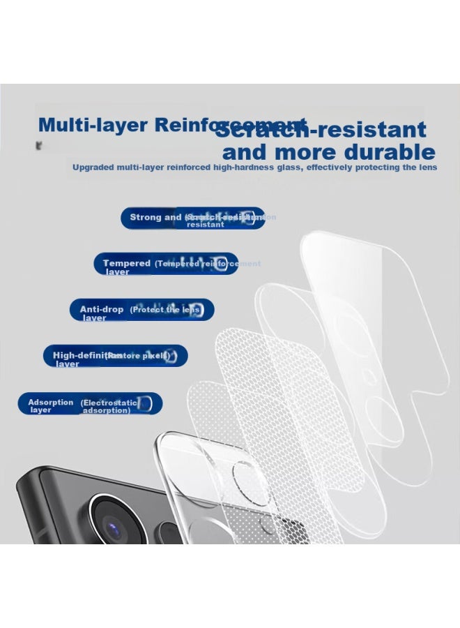 Koolife Lens Protector For Samsung S24 Ultra, S24 Ultra Rear Camera Protective Ring, Ar Anti-reflective Ultra-thin Hd Scratch-resistant Dust-proof Film - Image 2