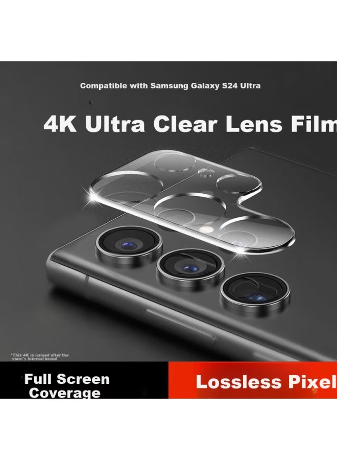 Koolife Lens Protector For Samsung S24 Ultra, S24 Ultra Rear Camera Protective Ring, Ar Anti-reflective Ultra-thin Hd Scratch-resistant Dust-proof Film - Image 1