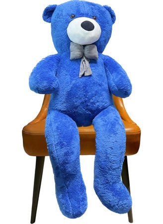 SOLE Cute Large Plush Teddy Bear with Bow Tie, 130 cm - 100% Local, Plush Bear SPECIAL for Lovers  - Image 1