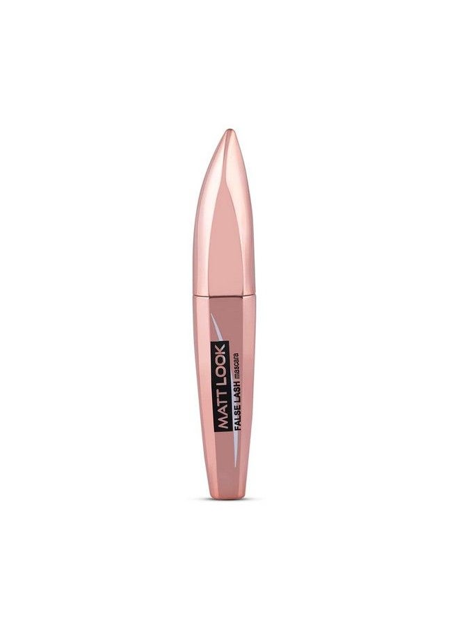 matt look Mattlook Eye Makeup Curl & Volume Waterproof False Lash Mascara & Defined Volume With No Clump Longlasting Suitable For Sensitive Eyes Soft Fibre Brush Washable Natural Finish Black (12Ml)  - Image 4