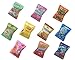 Nuanmu Miniature Drink Bottles Snacks Food Cake Dollhouse Decorations Pretend Play Kitchen Game Party Toys Snack 10pcs - Image 3