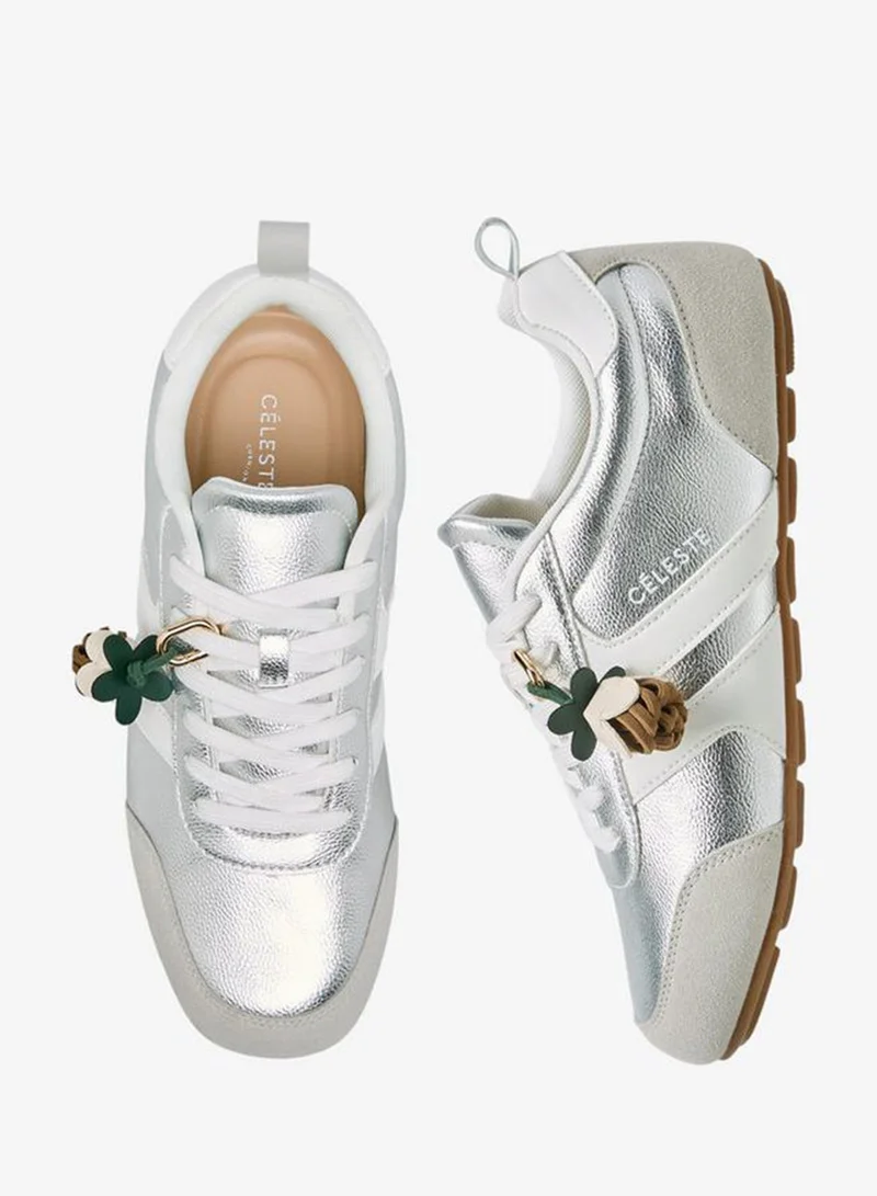 Celeste Women Lace-Up Ankle Sneakers