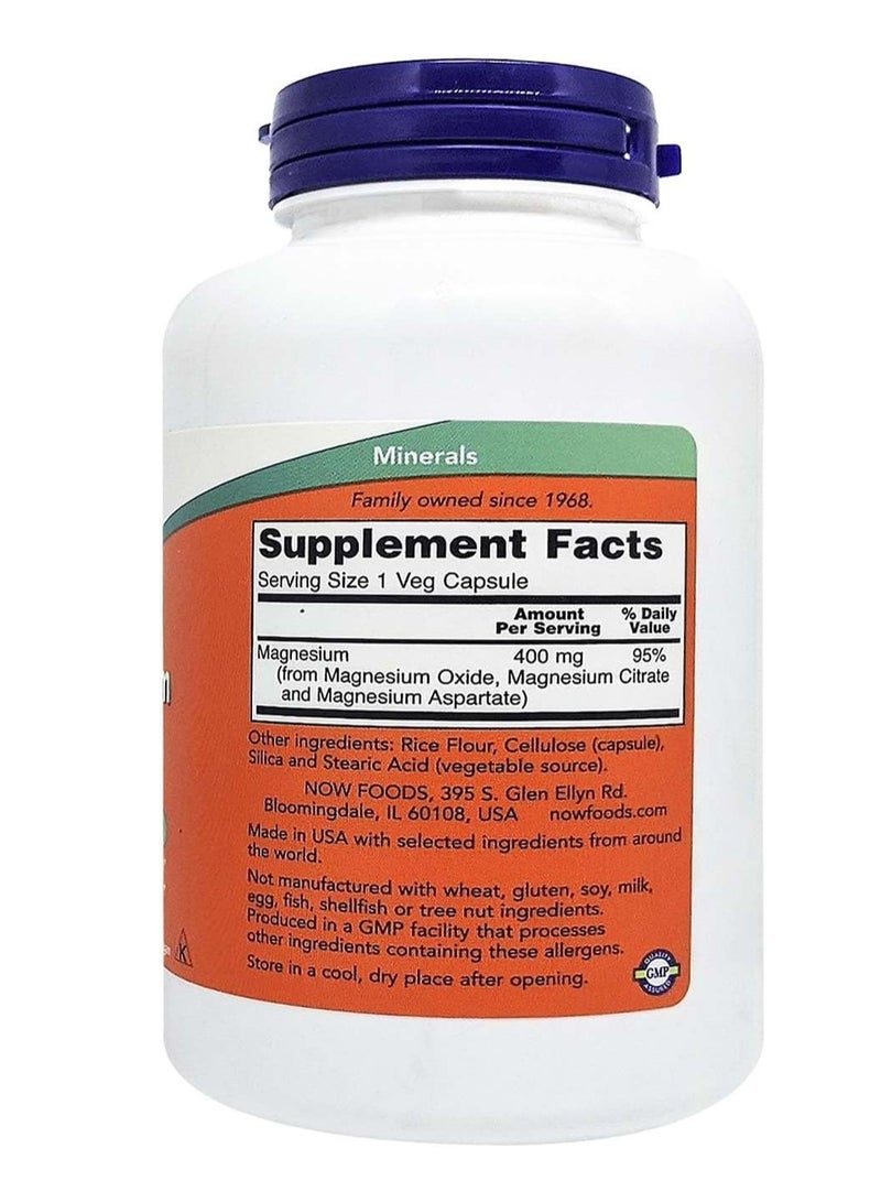 now MAGNESIUM 400MG TAB 180S - Image 2