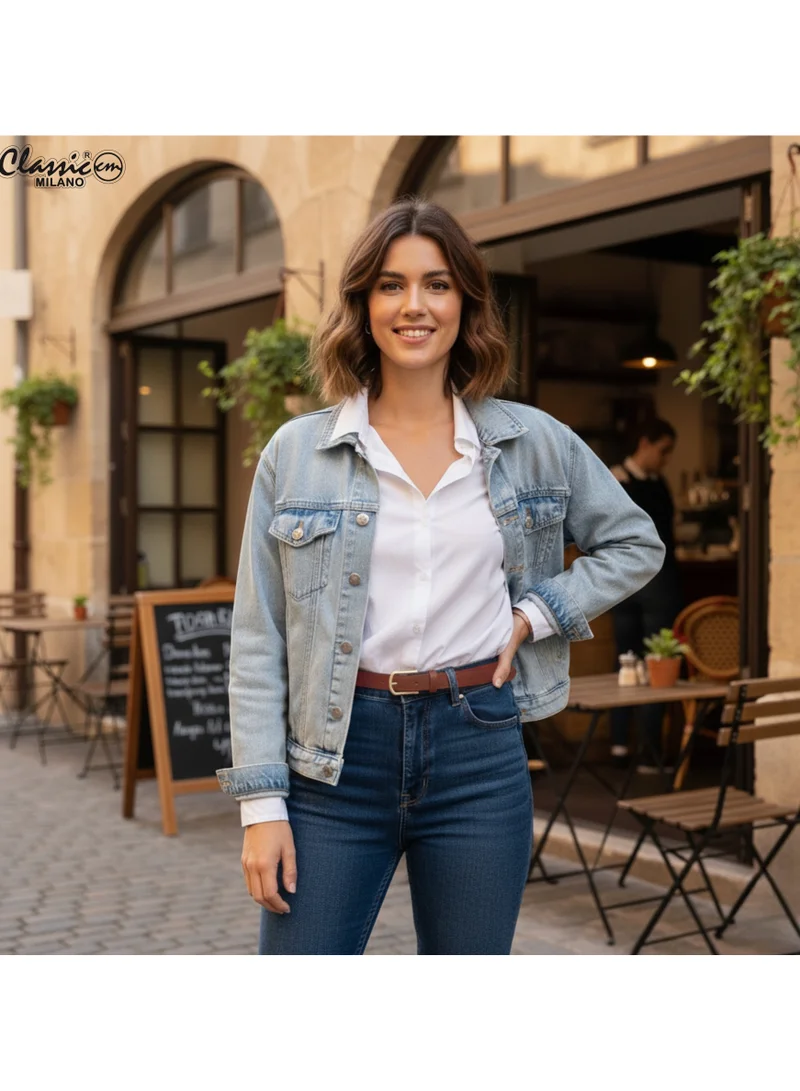 Classic Milano Tan (SGPU40) Classic Milano Women's Belt with Gift Box; Faux Leather Ladies Belt for Dresses, Jeans & Gowns; Stylish Womens Belt; Adjustable Girls Belt; Belt for Women | Full Length: 110 CM (Free Size - Fits up to the waist of 40 Inches / 100 CM) for Women | Best Price UAE