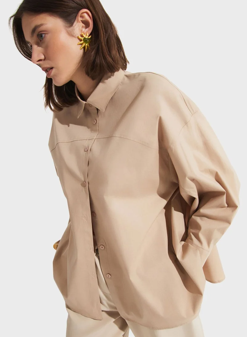 جون Button Down Shirt