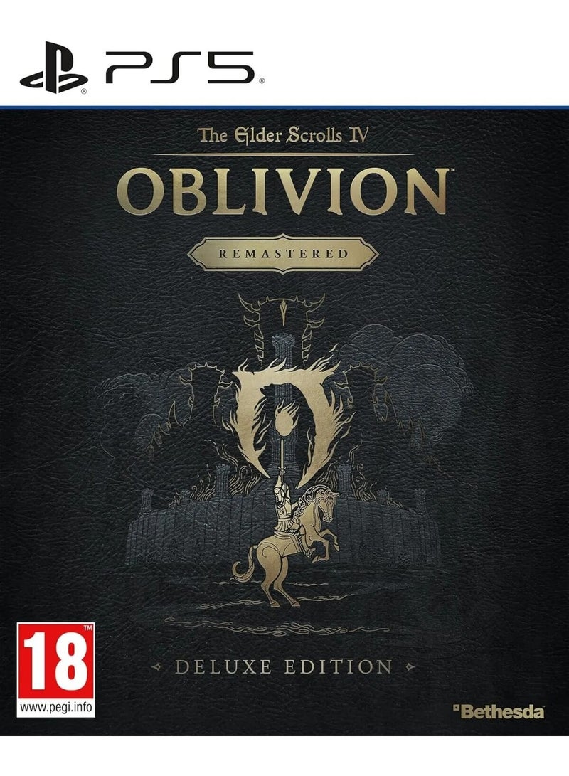 بيثيسدا إيذر سكرولز IV: أوبليفيون ريمستريد ديلوكس إيديشن بيجي PS5 - Image 1