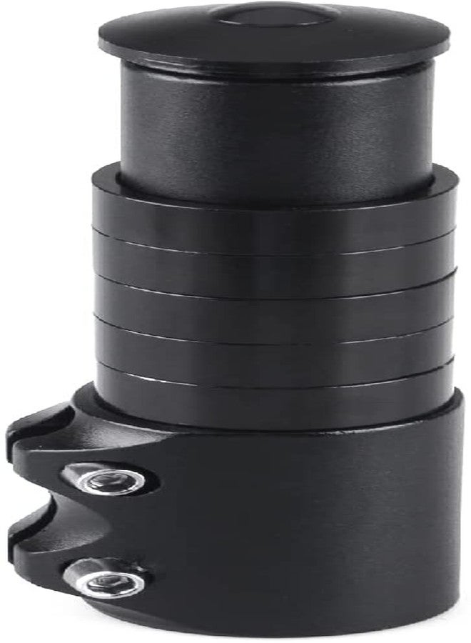 Linist Bicycle Handlebar Riser Stem Extender CycleFork Adjustable Aluminium Alloy Head up Adapter Flexible Easy Installation - Image 2