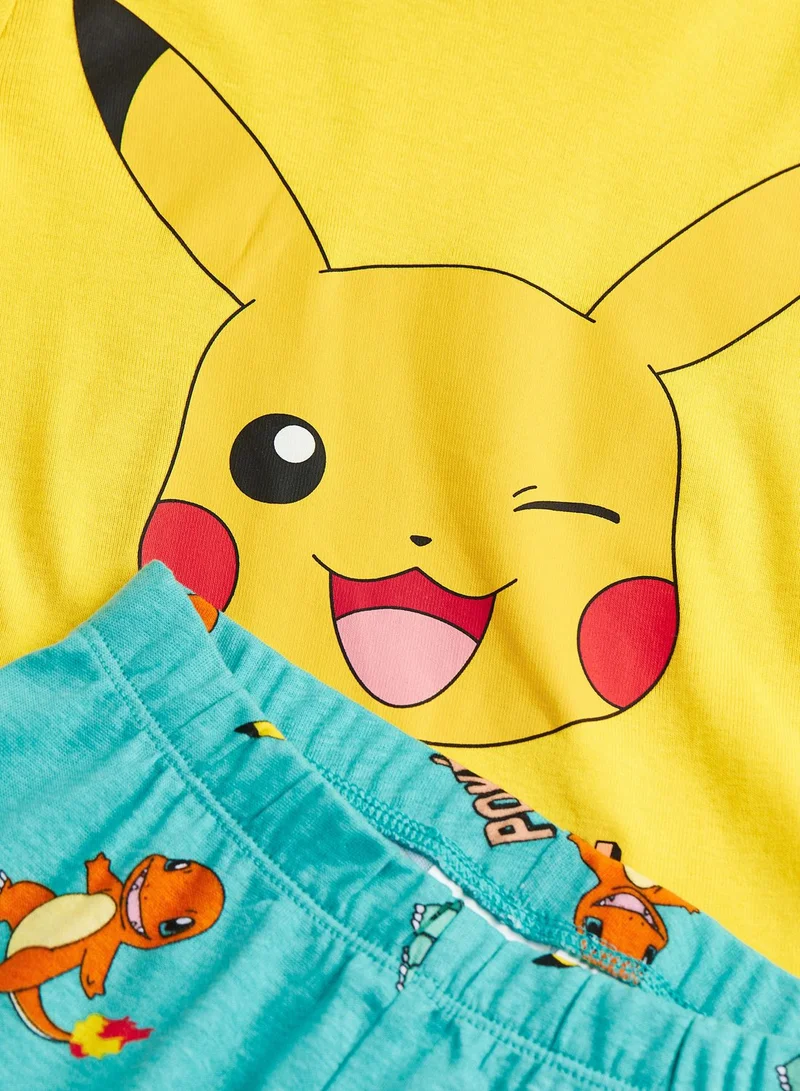 H&M Kids Pokemon Print Sweatshirt & Sweatpants Set