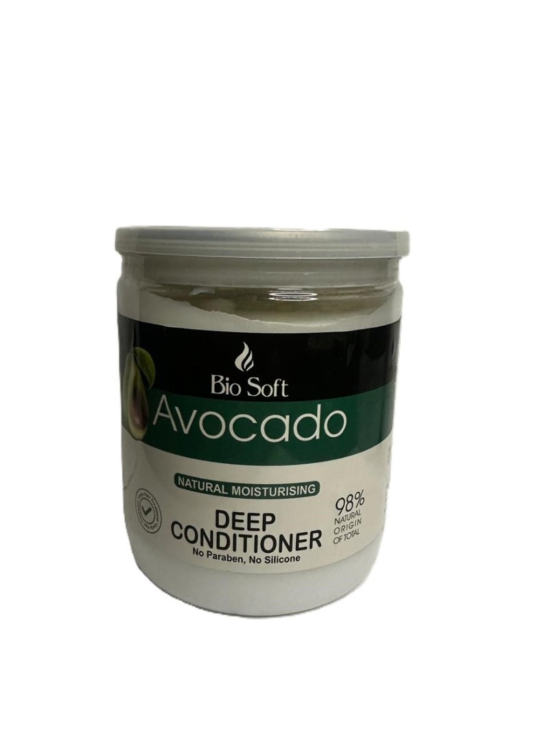 بيو سوفت بلسم الأفوكادو العميق لعلاج الشعر المجعد - Image 1