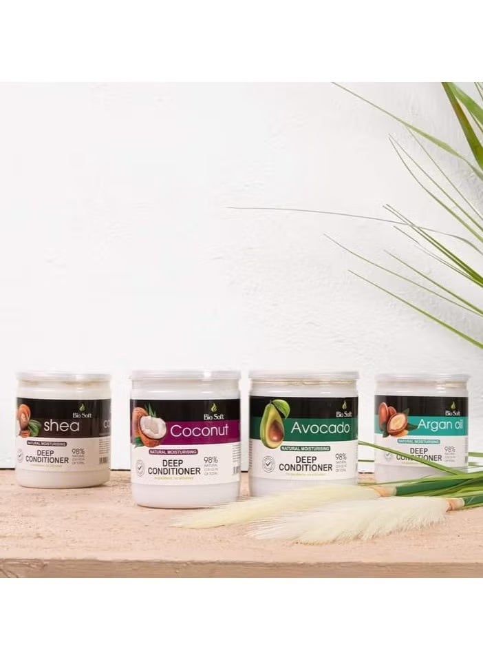 بيو سوفت بلسم الأفوكادو العميق لعلاج الشعر المجعد - Image 4
