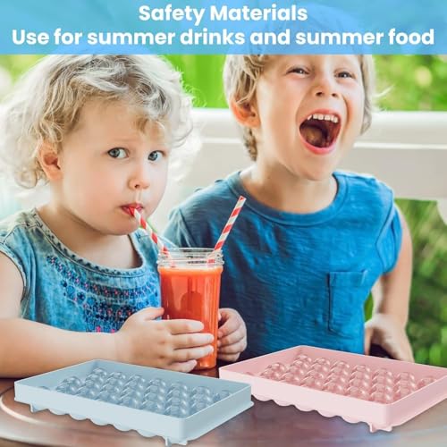 MORIXA Cavity Round Ice Tray (1 Piece) with Lid, Silicone Ice Ball Mold for Freezer, Easy Release Ice Cube Maker for Whiskey, Cocktails, Juice & Beverages, Reusable Freezer Ice Tray for Kitchen & Home - Image 5