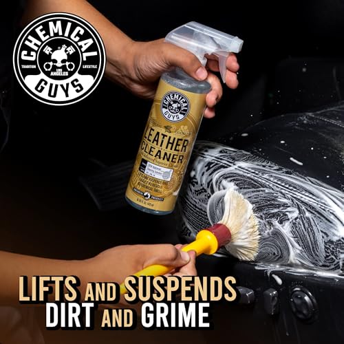 Chemical Guys SPI1091601 Leather Cleaner and Conditioner Leather & Interior Care Bundle + SPI22016 Total Interior Cleaner & Protectant, Safe for Cars, Home, Office, & More (16 fl oz) 3 Items - Image 2