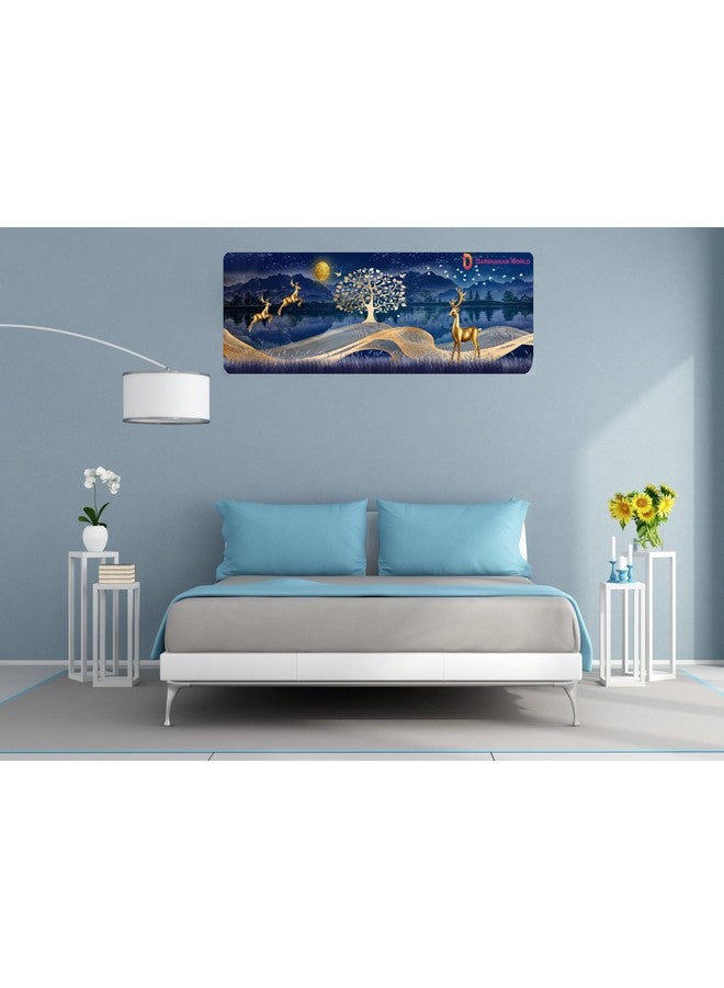 DARSHANAM WORLD Beatiful Designer Ac Cover For 1.5 Ton/ Printed Air Conditioning Dust Cover Folding Design Cover For Indoor And All Type AC Split Cover(97 x 31 x 21.5cm) - Image 5