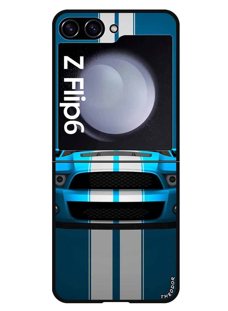 Theodor Protective Case Anti Scratch Shock Proof Bumper Cover For Samsung Galaxy Z Flip 6 Carr 10 - Image 1