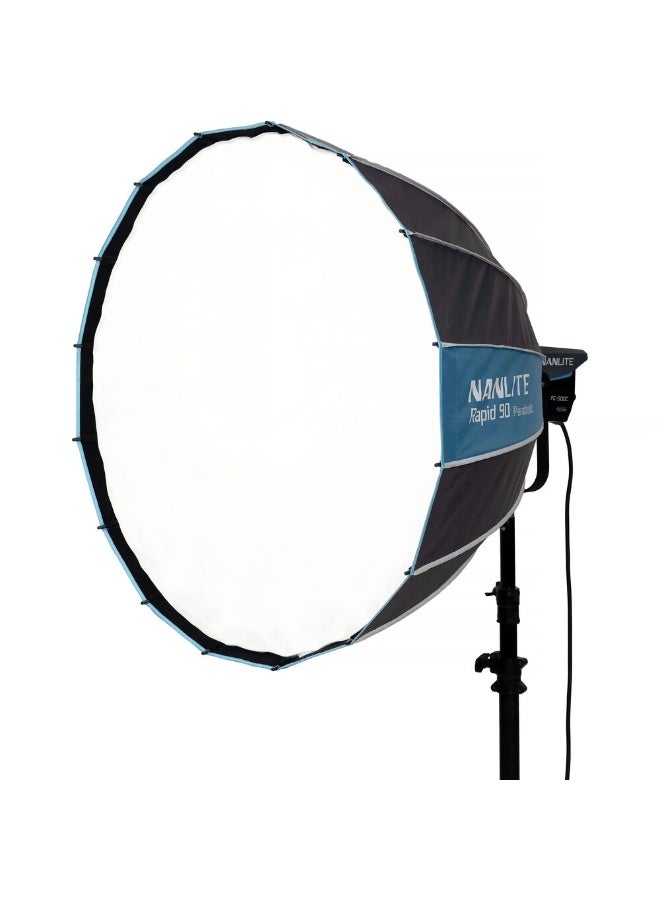 نانليت Nanlite Rapid 90 Parabolic Softbox (90CM) - Image 1