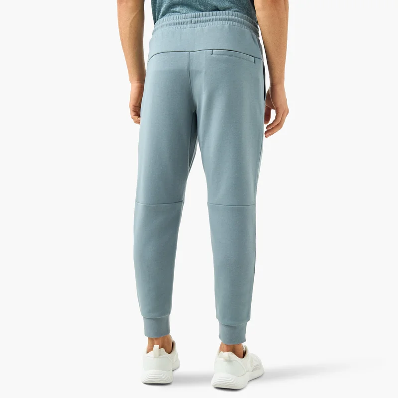 ADOT by Splash Panelled Joggers with Drawstring Closure and Pockets