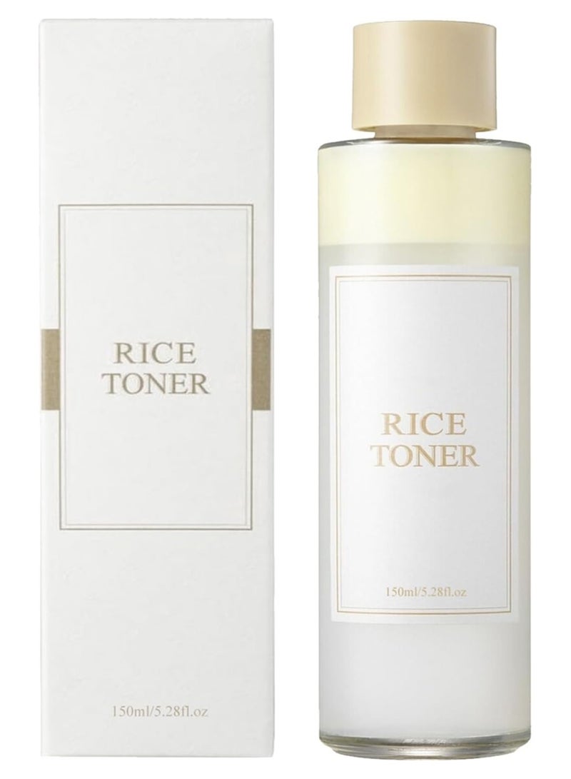 EELHOE Natural Organic Skin Care Toner Glow Essence with Niacinamide Hydrating Whitening Rice Water Face Toner For All Skin - Image 3