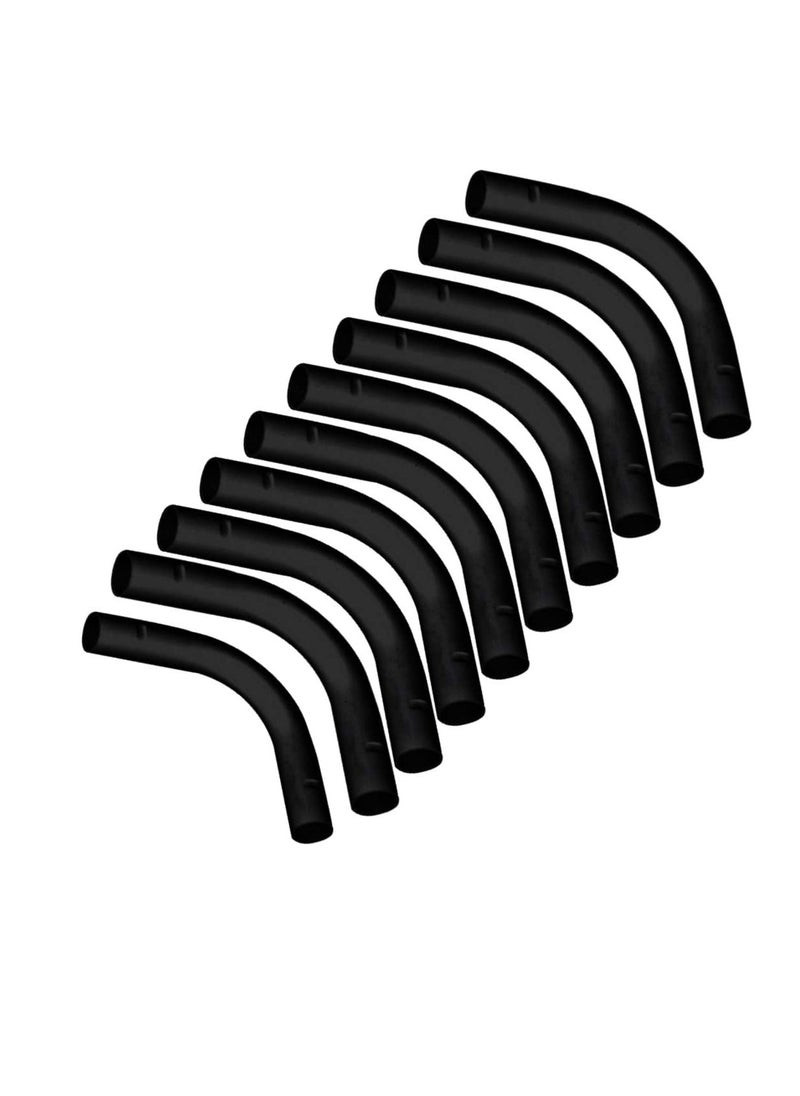 Generic PVC Electrical Conduit Pipe & Fittings for Indoor and Outdoor Electrical Wiring and Cabling (Pack of 10) (20mm, Long Bend)  - Image 1