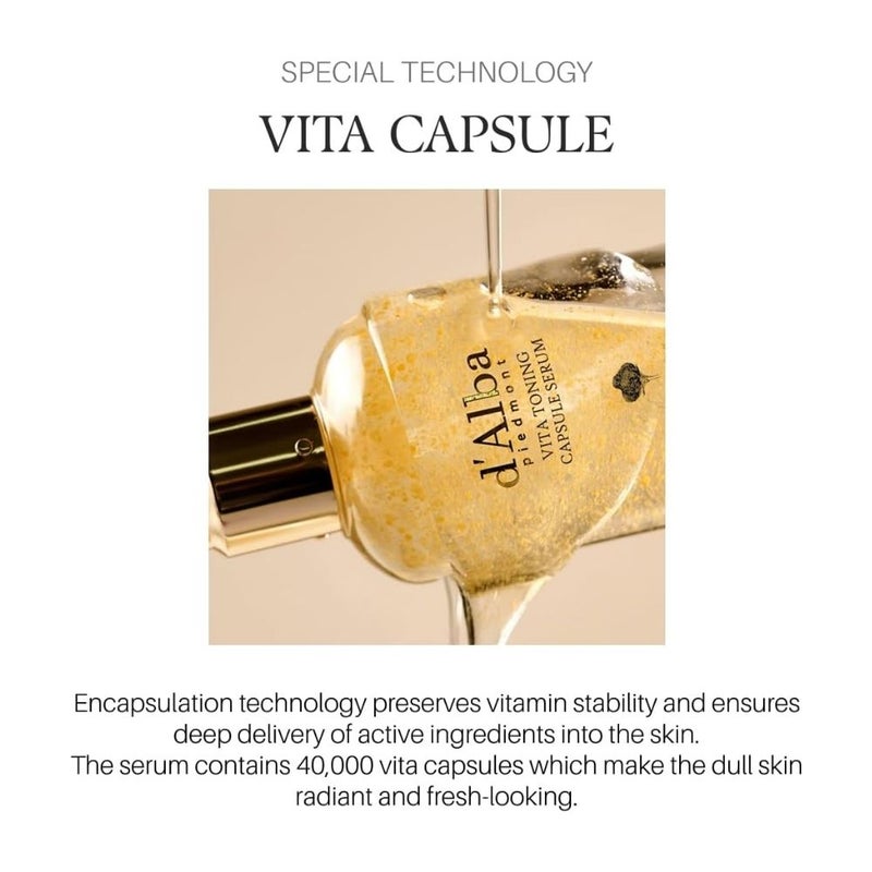 d'Alba Vita Toning Capsule Serum 100ml - Image 5
