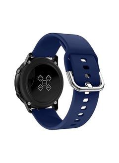 Generic Strap Strap Silicone 22MM For Samsung galaxy watch 46mm / Gear S3 / Huawei watch GT2E/GT (42mm,46mm) /GT2 Pro/GT2 46MM/honor Magic Watch2 46mm/Amazfit GTR 47mm/GTR 2/2e (Blue)  - Image 2