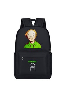 Dream Backpack Large Capacity For Middle Elementary School Students My World Themed Double Shoulder Backpack For Grades 3 To 6 Section D-one piece