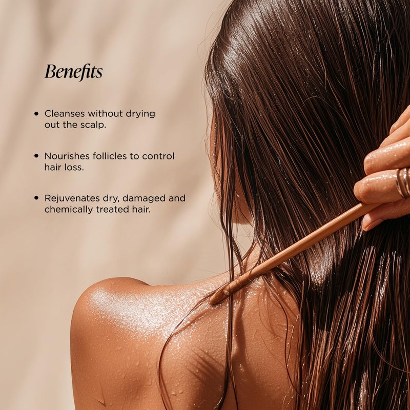 Forest Essentials Hair Cleanser, Japapatti and Brahmi, 50ml - Image 3