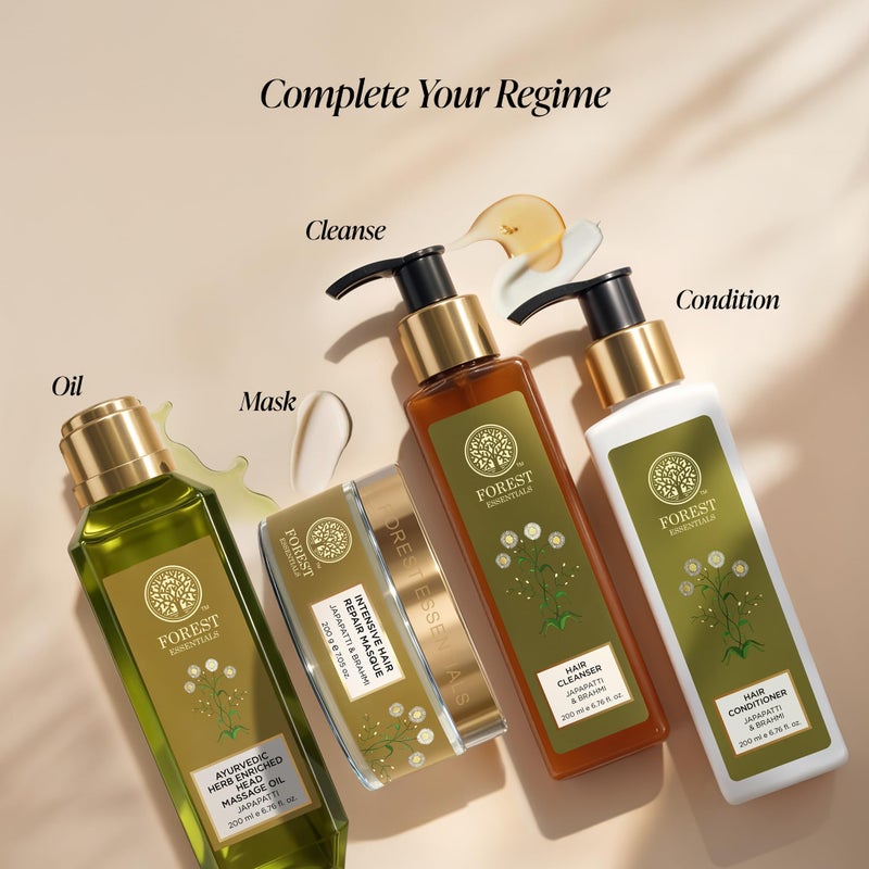 Forest Essentials Hair Cleanser, Japapatti and Brahmi, 50ml - Image 5
