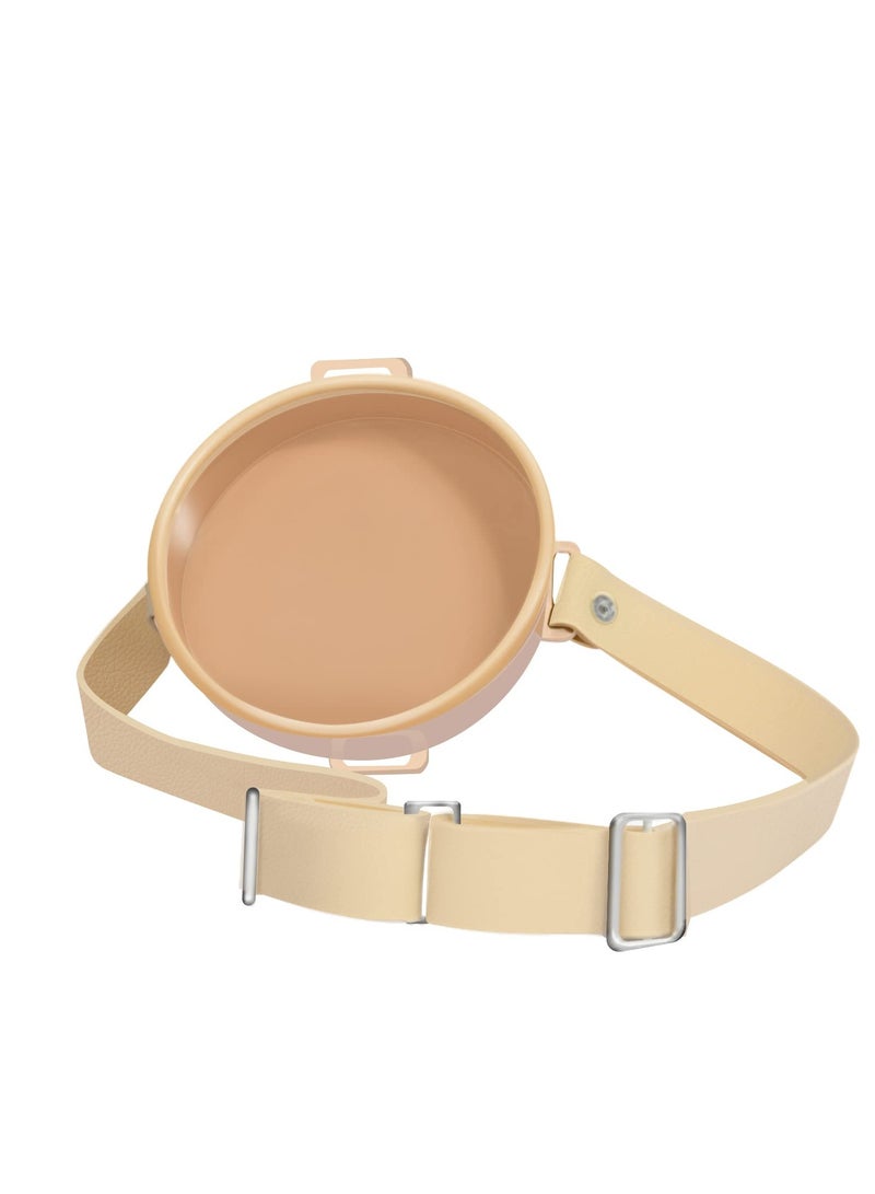 Ostomy Shower Protector Waterproof Bath Cover for Stoma Adjustable Ostomy Belt Skin Tone 1 Piece - Image 1