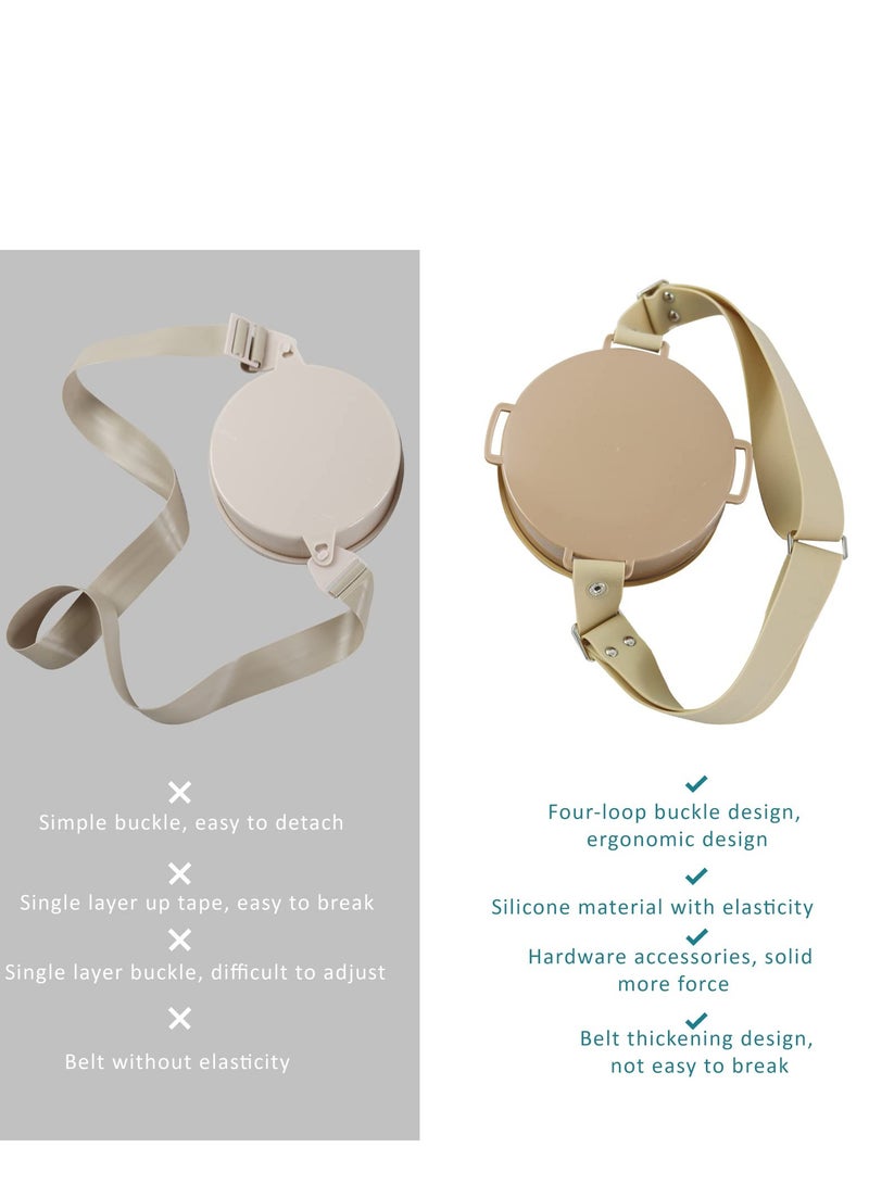 Ostomy Shower Protector Waterproof Bath Cover for Stoma Adjustable Ostomy Belt Skin Tone 1 Piece - Image 5