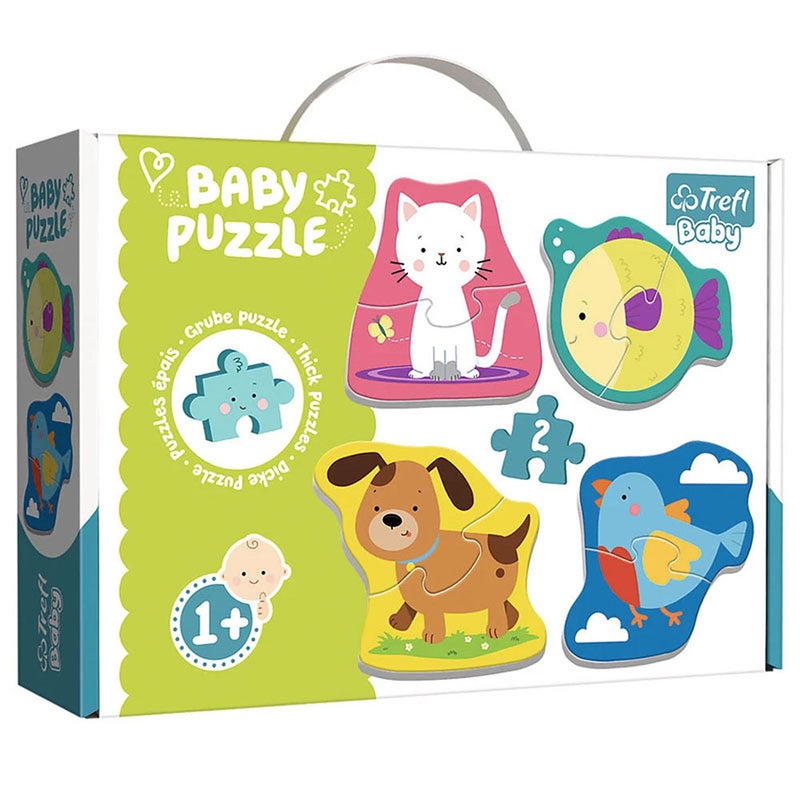 Trefl - Pets Shape Baby Puzzle - 36074 - Image 1