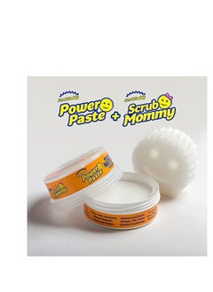 Scrub Daddy Power Paste Bundle - Clay Based Powerful Natural Cleaning & Polishing Scrub - Non-Toxic Cleaning Paste for Grease, Limescale & More, Set Of 1.  - Image 3