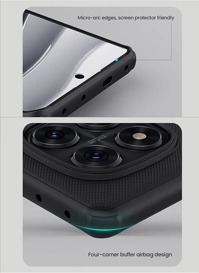 Nillkin - For Xiaomi Redmi Note 14 Pro 5G Case Nillkin Super Frosted Shield Ultra-Thin Hard PC 360 Matte Protection Cover - Image 1