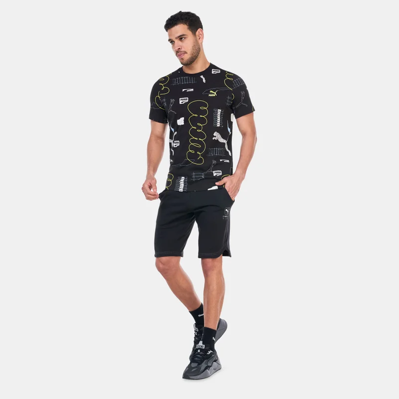 PUMA Men's Brand Love All Over Print T-Shirt